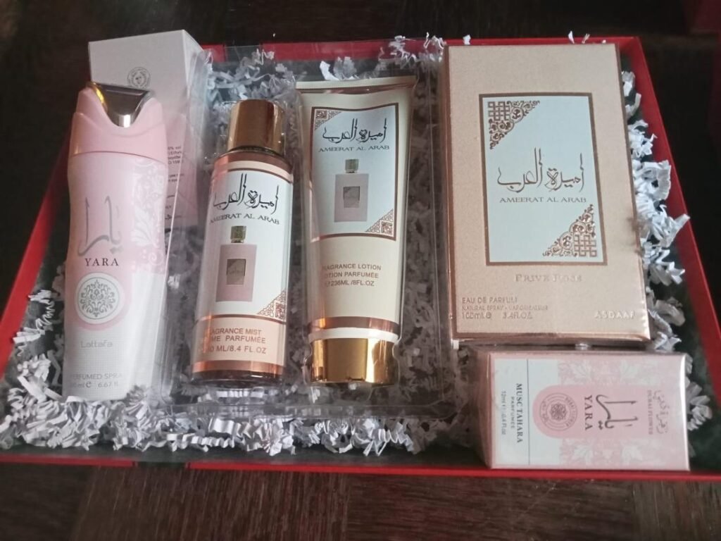 Coffret MARLYZ&CIE Yara et Ameerat Al Arab Prive Rose