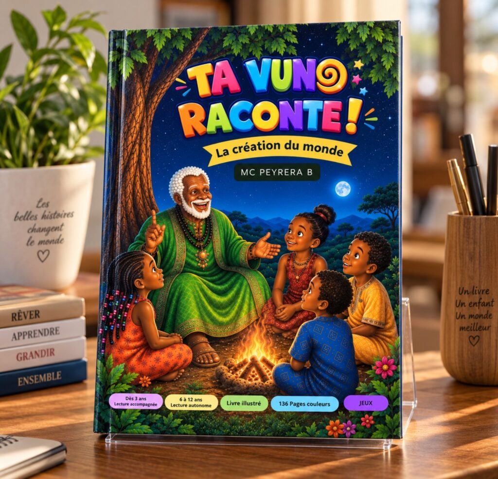 TA VUNO RACONTE ! — La création du monde, livre relié